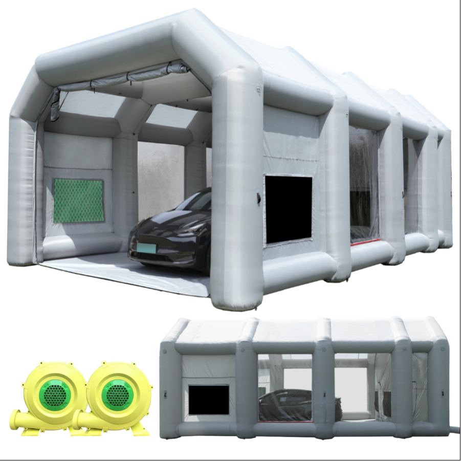 Fast Air Shipping 26x14x10Ft I - Inflatable Paint Booth 评论和价格