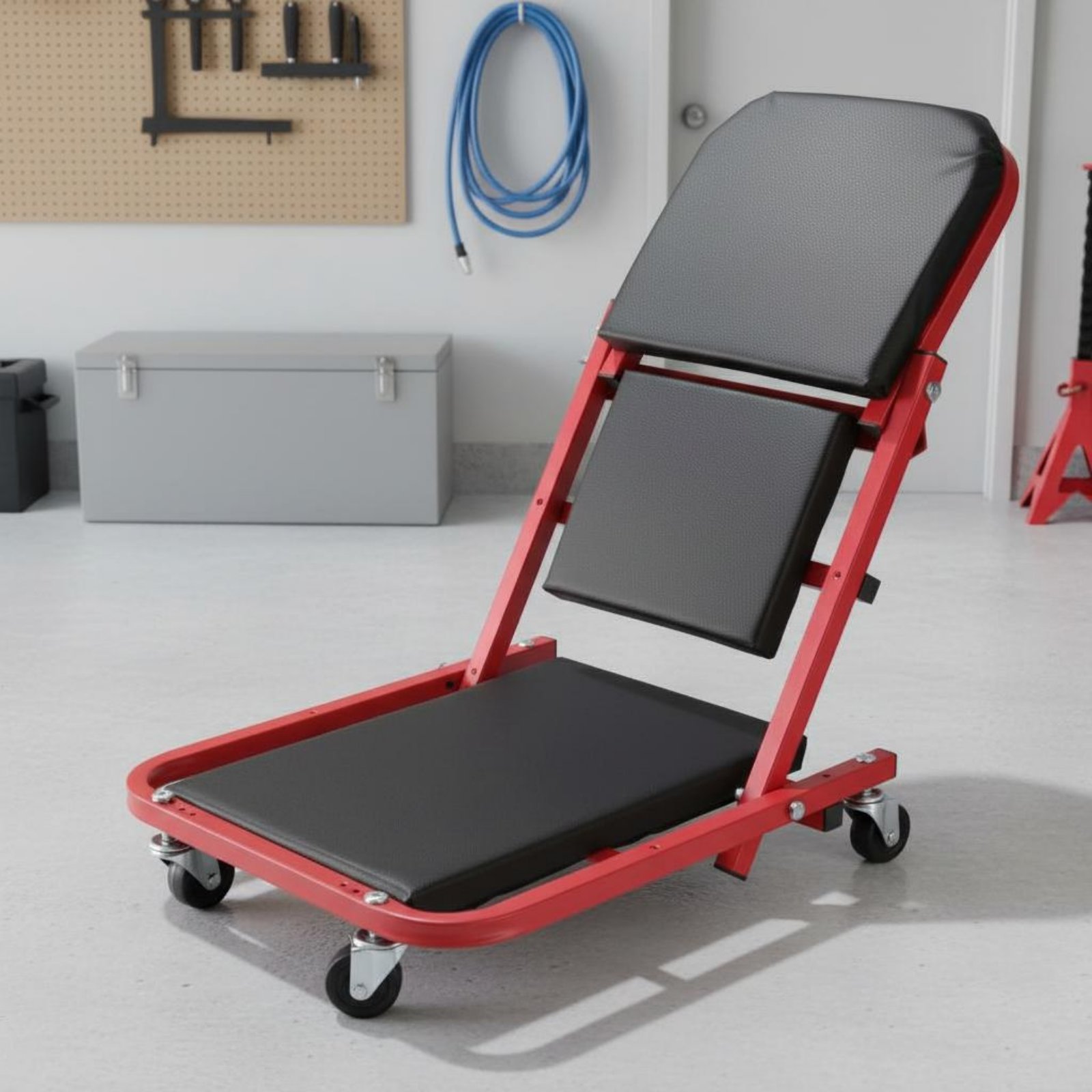 Folding Creeper Seat Thick Pad - Garage Creeper Roller 评论和价格