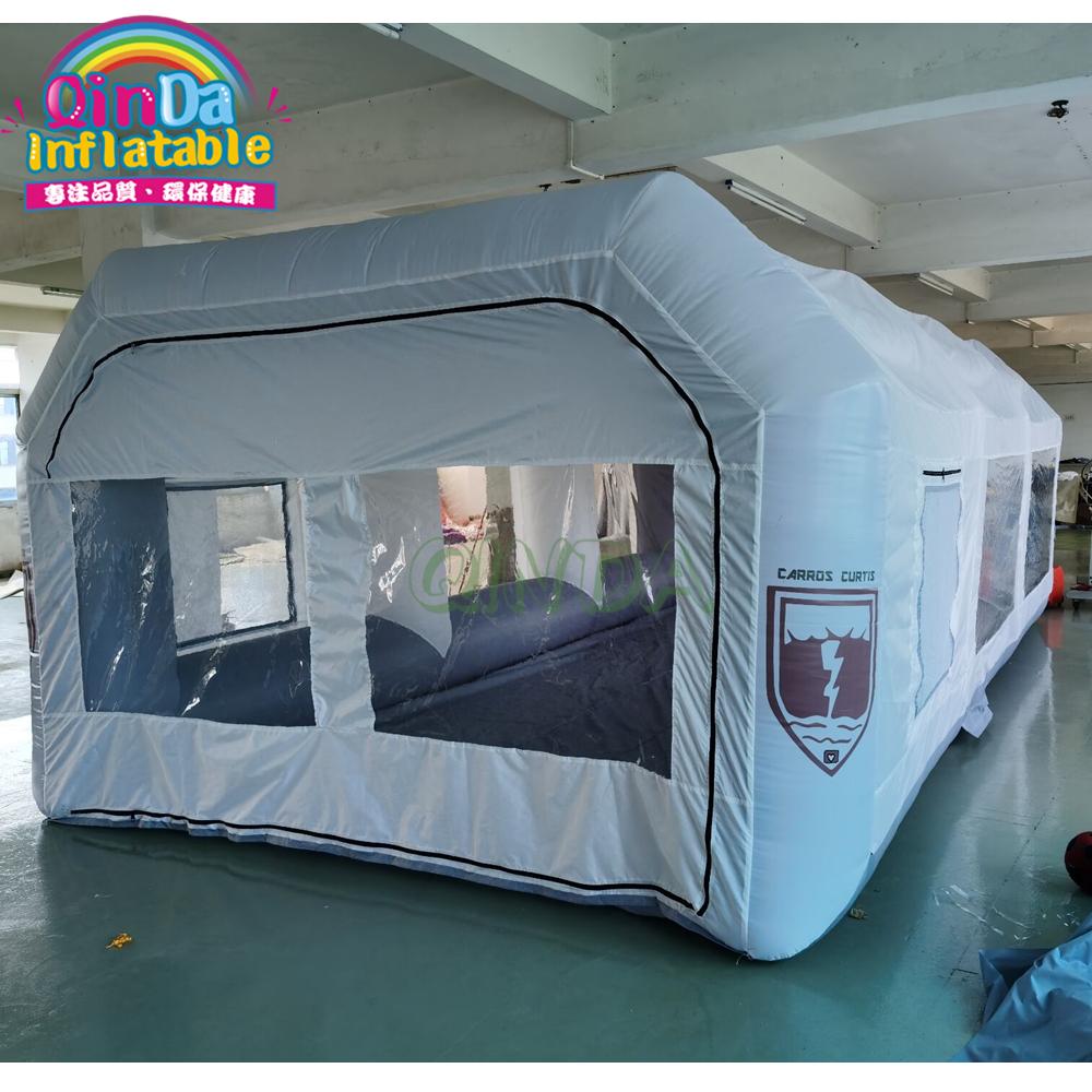 hing Tent 2 Air Blowers Paint  - Inflatable Paint Booth 评论和价格