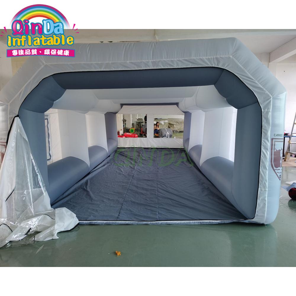 hing Tent 2 Air Blowers Paint  - Inflatable Paint Booth 评论和价格