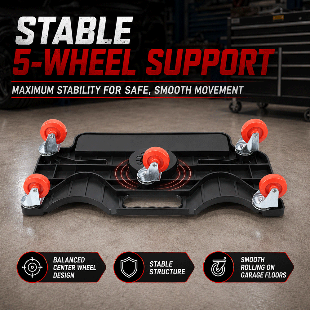 1-Pack Portable Knee Pad Creep - Garage Creeper Roller 评论和价格
