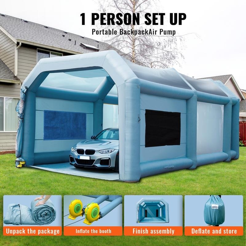 Inflatable Paint Booth, 23x13x - Inflatable Paint Booth 评论和价格