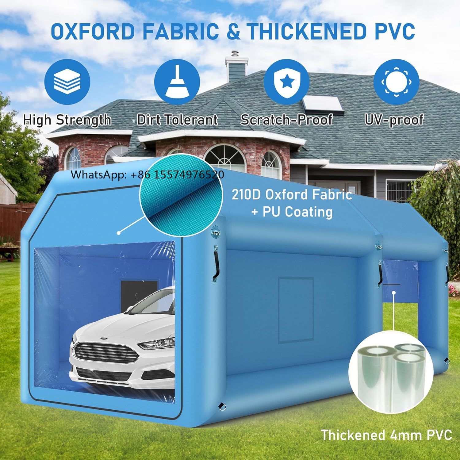 2026 - Custom-made giant white - Inflatable Paint Booth 评论和价格